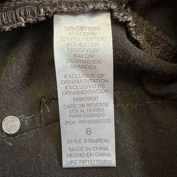 Democracy Ab Technology Gray Skinny Comfort Jeans - Picture 11 of 13